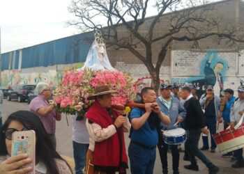 HONRARON A LA VIRGEN DE RIO BLANCO EN BS. AS.