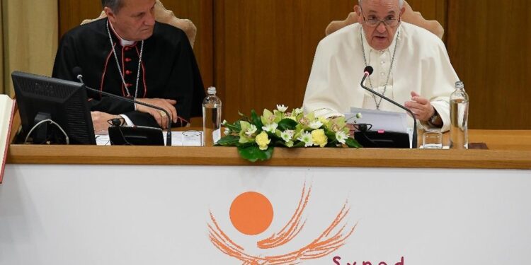 INTERVENCION DEL PAPA EN EL SÍNODO