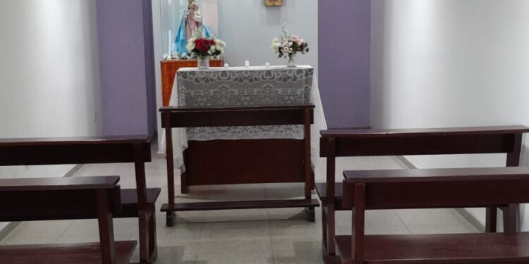 SE INAUGURÓ UNA CAPILLA EN LA TERMINAL DE OMNIBUS DE JUJUY