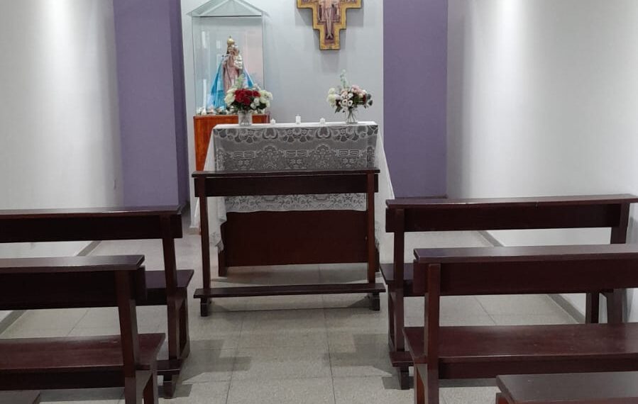 SE INAUGURÓ UNA CAPILLA EN LA TERMINAL DE OMNIBUS DE JUJUY