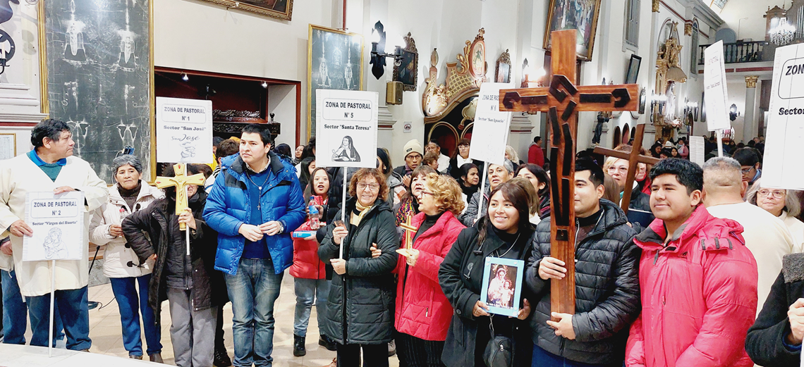 CON LA MISA DE ENVÍO, COMENZÓ LA MISIÓN DIOCESANA EN JUJUY