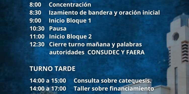Jujuy, sede del Encuentro Nacional de Educadores Católicos