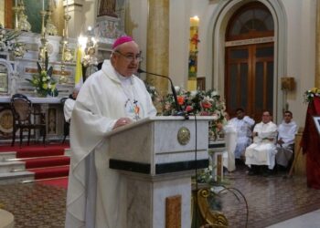 SE CELEBRÓ LA MISA POR EL PAPA