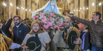LA VIRGEN DE RÍO BLANCO Y PAYPAYA REUNIÓ A LA COMUNIDAD JUJEÑA EN LA BASÍLICA DE LUJÁN